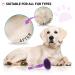 Round Bristle Pet Brush for Dogs and Cats - Gentle Grooming Tool for Short or Long Hair - Removes Dander, Dirt, and Detangles - Purple - Buy Online on GoSupps.com
