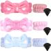 Spa Headband and Wristband Set - Towel Bow Tie, Scrunchies, for Women - Makeup, Face Washing, Shower, Yoga - Buy Online on GoSupps.com