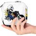 Skull Ride Motorcycle Sanitary Napkin Storage Bag | Portable Period & Tampon Holder for Women | Large Capacity Travel Makeup Bag - Multicoloured - Buy Online on GoSupps.com