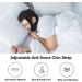 Adjustable Anti Snoring Chin Strap for Men and Women - Stop Snoring with Comfortable Breathable Design (Black) - Buy Online on GoSupps.com