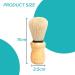 Badger Friendly Hair Shaving Brush - Professional Salon Tool for Men's Wet Shaving - Buy Online on GoSupps.com