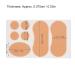 Men's High Heel Pad Callus Cushions - Non-Slip PE Foam Material for Corn & Callus Removal - Buy Online on GoSupps.com
