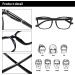 Multifocus Blue Light Blocking Reading Glasses - 2 Pack (Tortoise & Black) - 2.75x Magnification - Buy Online on GoSupps.com