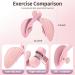 ZONRIBIN Thigh Master - Ultimate Thigh & Hip Strengthener | Gym Equipment for Home Workout | Toning Tool for Legs Arms and Butt - Pink - Buy Online on GoSupps.com