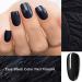 EONFAVE Black Nail Polish - Quick Dry Nail Varnish - Attract Looks Black Color Nail Polish - Peel Off Vegan Nail Polishes No Odor Formula Nail Polish - No Need Cured - Buy Online on GoSupps.com