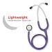 eSteth Pediatric Stethoscope - Ultra Sensitive Dual-Head for Heart & Lung Sounds - Flexible Tubing Extra Ear Tips 32" Long Purple - International Shipping Available - Buy Online on GoSupps.com