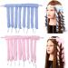 WUBAYI Heatless Curling Rod - Soft No Heat Hair Curlers for Overnight - Pink Hair Rollers - Buy Online on GoSupps.com