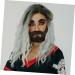 Gogogmee 1 Set Beard Dress up Grey Santa Claus Beard Cosplay Carnival Beard False Facial - Buy Online on GoSupps.com