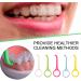 AWAVM 10-Piece Orthodontic Removal Tool Set - Braces Hook Invisible Braces Extractor Retainer & Braces Remover in Pink Blue Yellow White & Green - Buy Online on GoSupps.com