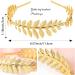 Miaija 6Pieces Gold Leaf Headband Greek Goddess Headpiece Band Crown of Leaves Christmas Party Photo Prop for Halloween Girls Women Hair Accessories - Buy Online on GoSupps.com
