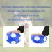 Piang Gouer Interactive Dog Football Toy - Plush Puzzle Ball for Medium & Large Dogs | 7.1in Jolly Ball - Buy Online on GoSupps.com