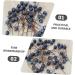 HOMSFOU 500 Pcs Simulation Blueberry Decoration Christmas Artificial Blueberries Fake Berry with Stem Mini Fake Berries Ornament Foam Wreath Christmas Tree Decorations Manual Small Fruit - Buy Online on GoSupps.com
