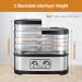 OSTBA Food Dehydrator - Electric Food Dryer Machine with Temperature Control and Recipe Book - Buy Online on GoSupps.com