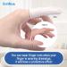 Annhua Latex Finger Cots 150pcs - Disposable Finger Covers for Hospitals & Beauty Salons | Waterproof, Anti-Static, White 100g - Buy Online on GoSupps.com