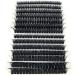 HBZGTLAD Mink Eyelashes 30D/40D/50D/60D/80D - 280 Bundles Natural 3D Individual Cluster Lashes for Stunning Volume - D Curl 0.07MM Mix - Buy Online on GoSupps.com