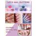 Yokilly Acrylic Nail Kit - Beginner-Friendly Nail Extension Set with Acrylic Powder, False Nails, Glitter, Brushes - Colorful 1 - Buy Online on GoSupps.com