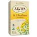 Alvita Organic St. Johns Wort Herbal Tea - Made with Premium Quality Organic St. Johns Wort Flowers, And Unique Earthy Flavor and Aroma, 24 Tea Bags