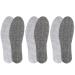 Warm Lambs Wool Insoles 3 Pairs Unisex Warm Insoles Warm Foot Insole Aluminum Foil Double Side Non-Woven Fabric for Men and Women Memory Foam Insoles