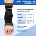 NeoAlly Copper Ankle Support Brace - Compression Sleeve for Plantar Fasciitis & Achilles Tendon Pain Relief - Medium & X-Large Sizes Available - Buy Online on GoSupps.com
