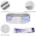 Buy Purple Flowers Printed Resistance Bands | Elastic Leg & Fitness Bands for Effective Workouts International Shipping Available - Buy Online on GoSupps.com