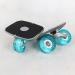 JINCAO Drift Plate Board Skate | Portable Roller Road Aluminum Anti-slip Plate | Blue Flash Light PU Wheels | ABEC-7 608 Bearings - Buy Online on GoSupps.com