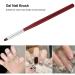 Tevkmuzz 6 PCS Nail Art Brushes Set - Nail Extension Gel, Dotting Pen, Liner Brush - Ideal for Gel Polish & Nail Design - Buy Online on GoSupps.com