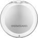 Snowflakes Compact Mirror - Double Sided 1x/10x Magnification Handheld Travel Mirror - Silver - Buy Online on GoSupps.com