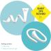 Flexi Loop Baby Monitor Holder Flexible Camera Stand for Motorola BT Arlo Hello Baby Angelcare Tommee Tippee with Screw Thread With Baby On Board Car Sign (White & Baby On Board) 1 Count (Pack of 1) - Buy Online on GoSupps.com