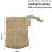 10 Natural Sisal Exfoliating Soap Saver Bags - Eco-Friendly Pouches for Drying & Exfoliating Soap Bars | Perfect for Showers - Buy Online on GoSupps.com