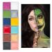 12 Color Professional DIY Body Makeup Palette - Fast Drying Water-Based for Face & Body Art | Versatile Custom Makeup Solutions - Buy Online on GoSupps.com