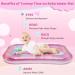 Inflatable Tummy Time Water Mat | Baby Play Mat Sensory Toy for Early Development | Baby Toys for 0-24 Months Girls | Great Gift Idea - Buy Online on GoSupps.com