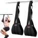 Moose Hanging Ab Straps: Rip Resistant Ab Slings for Pull Up Bars - Padded Arm Support for Ab Workouts - Ideal for Knee and Leg Raises - Men and Women - Black - Buy Online on GoSupps.com