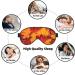 Soft Sleep Mask for Men & Women - Double-Sided Fall Maple Leaves Eye Covers | Adjustable Blackout Blindfold for Travel & Home Use - Buy Online on GoSupps.com