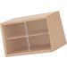 Dollhouse Cake Cabinet Perfect Match Fine Polishing Makeover Mini Bakery Cabinet Great DIY Crafts to Think About Wood Color - Buy Online on GoSupps.com