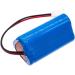 Replacement Battery Compatible with Monarch Pocket LED Stroboscope Part Number: 6280-074 BAT-PLS 2400mAh/3.7V