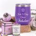 GoGoParty Purple Spa Gift Set for Women - Mother's Day Bath and Beauty Kit with Tumbler, Mirror, Candle, Bomb and Soap - Lavender Scented, Perfect Gifts for Mom - Buy Online on GoSupps.com