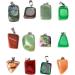 50 Mixed Stone Beads Crystal Pendants with Storage Bag for Jewelry Making - Irregular Style - Buy Online on GoSupps.com