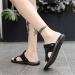 Orthopedic Man Bunion Corrector Sandals with Toe Separator - Black Size 10 - Buy Online on GoSupps.com