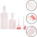 Sewroro Kit de Coloration Capillaire 4 Pi ces Pinceau Palette et Peigne M ches Outils pour M ches et Teinture Accessoires Coiffure R utilisables Salon ou Usage Maison - Buy Online on GoSupps.com