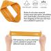 12 Pack Sports Headbands for Women | Cotton Elastic Yoga Hair Bands for Running Pilates & Cycling - Buy Online on GoSupps.com