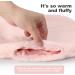 Ovooker Hot Water Bottle with Cuddly Pocket | Soft Fur Cover & Leak-Proof 2L Heat Bottle for Pain Relief | Hand Warmer for Kids & Adults (Pink) - Buy Online on GoSupps.com