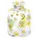 Chamomile lemon heat bottle with reference hot water bottles For pain relief water heating cushions feet and bed warmers to warm the hands 1l