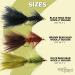The Fly Crate Woolly Bugger Flies for Trout - Streamer Fly Fishing Assortment | Best Quality International Shipping - Buy Online on GoSupps.com
