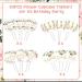 Funmemoir Flower First Birthday Decorations for Girl - 24PCS Pink Floral Cupcake Toppers for Isn't She Lovely Isn't She Onederful Little Miss Onederful Baby Girl 1st Birthday Party Decorations - Buy Online on GoSupps.com