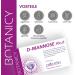 Botanicy D-Mannose + Cranberry Powder for Bladder & Urinary Tract Infections | 5-Pack (60 Sticks) - Natural Formula with Dandelion No Additives - Buy Online on GoSupps.com