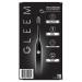 Gleem Rechargeable Electric Toothbrush Set - Midnight Black (4 Pieces) - Buy Online on GoSupps.com