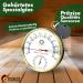 Nordholz 2-in-1 Sauna Thermometer & Hygrometer - Accurate Temperature & Humidity for Optimal Sauna Atmosphere | Premium Aluminum Sauna Accessory - Buy Online on GoSupps.com