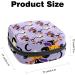 Halloween Pattern Sanitary Napkin Storage Bag - Portable Menstrual Period Kit for Women & Teens - Includes Menstrual Cup Pouch and Tampon Bags - Color 4 - Buy Online on GoSupps.com