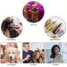 DSHYUAUOCI 160 ml Hair Oil Applicator Bottle - Reusable Graduated Hair Coloring Tool for Home & Salon | Perfect for Hair Dye - Purple - Buy Online on GoSupps.com
