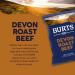 Burts Devon Roast Beef Hand Cooked Burts Crisps - 20 x 40 g Multipack Box - Gluten Free Hydrogenated Fat Free Non-GMO - Devon Roast Beef Burts Potato Chips - Buy Online on GoSupps.com